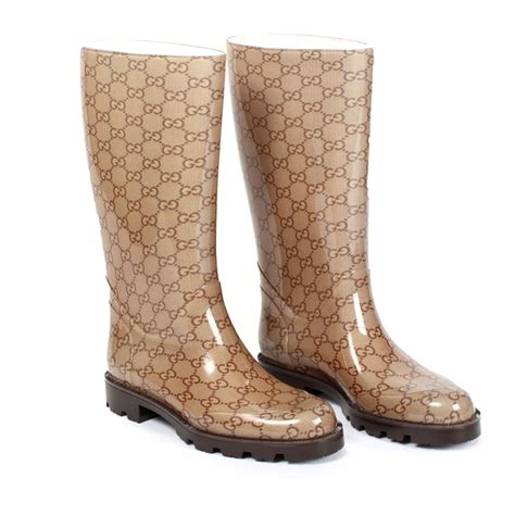 gucci wellington boots|high top Gucci boots.